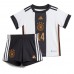 Tyskland Jamal Musiala #14 kläder Barn VM 2022 Hemmatröja Kortärmad (+ korta byxor)